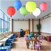 DUNMW Lampada da soffitto a palloncino creativo Lampada da soffitto a palloncino colorato opaco Lampadario per cameretta per bambini Decorazione Plafoniera per camera da letto, Interruttore a fune