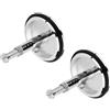 Daaxing Tappo di scarico per vasca da bagno da 43 mm, ricambio per lavello, tappo di scarico per cucina, bagno, vasca da bagno, lavandino (2 pezzi)