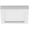 PRIOS Plafoniera LED dimmerabile (Moderno) colore Bianco, in Alluminio ad es. Bagno lampadina inclusa lampada plafoniera