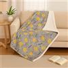 GX GARGIX Coperta in Pile, Plaid Caldo Invernale per Divano, Morbida Agnellato, Lavabile 200x200cm Varie Fantasie Inverno Autunno (DMO-7)