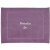 Cieffepi Home Collections NEW BASIC Tappeto bagno scendidoccia personalizzabile in spugna di puro cotone (Lavanda)