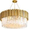 Effortsaving Lampadario Cristallo Moderno,Lampada A Sospensione per Soffitto,Lampade da Interno di Lusso Adatto per Camere da Letto, Corridoi E Soggiorni(Size:60cm)