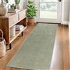 LzreXnvoFxg Tappeto per Corridoio Lungo Tappeto Passatoia Cucina Antiscivolo Lavabile 40 x 250 cm Tappeto Runner per Corridoio Tappeto Ingresso Moderno Tappeto Passatoia per Corridoio Cucina Lavanderie Verde