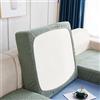 VEAI Coprisedile per Divano 3/4/2/1 Posti con Penisola Copri Divano Elastico Federa per Cuscino per Divano del Sedile Velluto Copridivano Protezione del Cuscino Sedile ( Color : #16 , Size : 2 seats - X (9