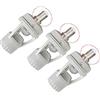 EBILUN 3PCS E14 Vite Portalampada LED PIR Sensore di Movimento a Infrarossi Interruttore Della Lampada Presa Base Della Lampada Portalampada Porta Lampadina Nightlight Adattatore Convertitore Bianco