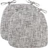 uyeoco Set 4/2/1 Cuscini Sedia da Cucina/Cuscini di Seduta,43 * 41 * 35cm Confortevole Cuscini Coprisedia da Cucina,con Lacci Imbottito,Lavabili(17#,2pcs)
