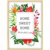 MG Design Cornice 59,4x 84,1cm - colore Naturale, in legno, con vetro acrilico - da appendere in verticale o in orizzontale, senza sfondo, per foto, poster, puzzle