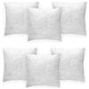 Tata Home Set 6 Pezzi Anima Imbottitura in Ovatta per Cuscini Arredo Divano e Letto Made in Italy Misura 42x42 cm