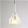 GUANSHAN Lampada a sospensione in vetro artistico Lampada da soffitto dal design minimalista Lampadario creativo a luce pendente decorativa per soggiorno, comodino