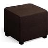 uyeoco Copri Pouf Fodera Poggiapiedi Rotondo/Quadrato/Rettangolare Copripoggiapiedi Elastico 50x50/40 x 40 Cover Sgabello Copertura Protettiva per Ottomana (Color : C, Size : 40X40CM) ( Color : 14 @ , Size :