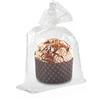 DUE ESSE S.N.C. DI SABATINI ALDO & C. PZ 50 BUSTE 40 X 60 PLT TRASPARENTI IDEALI PER LA CONSERVAZIONE DI PANETTONI, COLOMBE, DOLCI,PANDORO PER ALIMENTI SIA CALDI CHE FREDDI