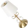 Jectse Lampada da Tavolo Ad Senza Fili Affascinante Lampada Decorativa in Metallo per Camera da Letto, Interruttore Tattile, da Tavolo Principessa