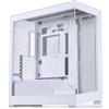Phanteks NV5 MK2, Case Vetrina Mid-Tower, Supporto per Scheda Madre con Connettori Posteriori, Illuminazione D/A-RGB integrata, Vetro Temprato senza giunzioni, 8 slot per Ventole, Bianco Opaco