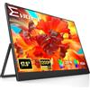 EVICIV Monitor Portatile 17,5 Pollici 1920×1200P 16:10 125% sRGB 2000:1 IPS FHD Schermo Portatile con USB-C e HDMI, Eye Care Secondo Schermo Esterno per Laptop, Telefono, Console di Gioco