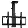 RAJYQODIS supporto tv motorizzato, staffa tv motorizzata soffitto per Schermi da 32-70 Pollici, Supporto Da Soffitto Motorizzato Sollevamento regolabile in altezza 65cm, Fino a 60kg (Lift 56-121)