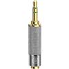 GEEKRIA adattatore da 3,5 mm stereo maschio a 2,5 mm femmina bilanciata, usa cavo per cuffie bilanciato da 2,5 mm con uscita audio stereo da 3,5 mm, senza supporto microfono