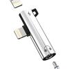 Aksenli Adattatore Lightning a Jack 3.5mm Cuffie(2in1)per iPhone 14 13 Pro Max Aux Audio Cavo Accessori per Apple Auricolari Caricatore Adapter Headphone Ricarica Cavetto Sdoppiatore per iPad Autoradio Dongle