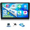 OiLiehu 4+64G Android 13 Autoradio per Mercedes Benz Classe C W203 Classe CLK W209 Classe G W463 Viano/Vito W639 Carplay Android Auto Autoradio con Schermo 9 pollici Bluetooth FM RDS GPS WiFi SWC EQ