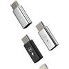 Aksenli Adattatore Ricarica 65W USB C Maschio a Lightning Femmina (3 pack) per iPhone 16 15 Pro Max per Apple Accessori Tipo C Jack Adapter Cavo Compatibile per Samsung S25 S24 Caricabatterie per iPad Android