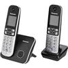 Panasonic KX-TG6812GB nero - Cordless Standard - Duo