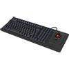 KeySonic TAS KSK-8202ELU-T, tastiera trackball, layout USA, colore: Nero