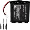 Fuworance Batteria Li-SOCl2 da 3,6 V, 7,8 Ah, compatibile con Delta Dore BAT6416223, BP CLT 8000 Tyxal+, Bat CLT 8000 TYXAL+, DDO6416223, BPCLT8000TYXAL+, WILPA2369B Batteria di allarme al litio +