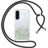 Yoedge Cover con Cordino per Samsung Galaxy A57 5G 6,7, Aesthetic Disegni Fiori Custodia con Collana Tracolla Laccio Collo, Sottile Silicone Antiurto Protettiva Case per Samsung A57,02