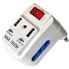 Melchioni Adattatore di rete con prese USB