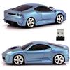 UrChoiceLtd Mouse ottico senza fili, a forma di auto da corsa 3D con fanale anteriore e posteriore luminoso, da 2,4 GHz e 1.600 dpi