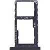 Generico compatibile con Lenovo Tab M10 FHD REL TB-X605LC X605 Carrello Vassoio Alloggio SUPPORTO adattatore SLOT PORTA CARD carrello per SCHEDA SIM + vano Memoria Micro Sd (Nero)