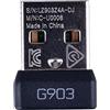 N+B Ricevitore di Associazione USB Compatibile per Logitech G903 Lightspeed Mouse da Gioco