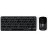 SATECHI Combo Tastiera e Mouse Wireless Slim CEX1 𝗤𝗪𝗘𝗥𝗧𝗬 𝗨𝗦, Bluetooth Multi-Dispositivo e Ricevitore USB-C, per Mac, Windows - Nero Siderale