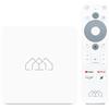 AB Cryptobox AB-COM Homatics Box R Lite 4K Smart TV Media Player Client Android TV 11 Flash eMMC 16GB Bluetooth 5 100Mbps Fast Ethernet LAN Port Chromecast 4K Ultra HD AV1