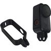 Hesupy Supporto verticale per riprese DJI OSMO NANO, supporto di espansione adattatore supporto custodia protettiva telaio fotocamera gabbia alloggiamento copertura guscio (gabbia azione)