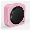 Generico Custodia protettiva per Mac Mini M4/M4 Pro Apertura precisa della custodia protettiva in silicone per computer Mac Mini M4/M4 Pro Custodia antipolvere per computer mainframe (Rosa)