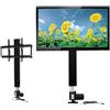 BuRuiYoten di sollevamento elettrico motorizzato Tv Ascensore Base di sollevamento per telecomando 26-57 Supporto elettrico Hub con supporto per TV Supporto da soffitto Tv Asta telescopica
