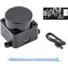 Waveshare D500 Developer Kit, DTOF Laser Ranging Sensor, 360° Omni-Directional Lidar, UART Bus, for Service Robot, Drone, Shelf Visit Frequency, Quadruped Robot, Indoor Sports Platform, Multi Touch