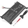 ASUNCELL 14.4V/86Wh 16PIN FM08 Batteria per PC portatile per HP Omen 17-AN000 17-AN0XX 17-AN100 17-AN1XX Series, FM08 HSTNN-LB8B HSTNN-LB8A HQ-TRE TPN-Q195 922752-421 922753-421 922976-855