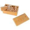 ZELEKTA CHIAVETTA USB in Legno e Cristallo 32 GB - USB 3.0 Veloce per Fotografo e Videomaker di Matrimonio - Memoria Flash Elegante per Archiviazione di Foto e Video - Pendrive Regalo Professionale