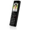 FRITZ!Fon X6 Nero | Telefono DECT comfort | Display a colori di qualità | Telefonia HD | Vivavoce full-duplex | Lunga durata della batteria | Nero | Versione internazionale