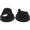 Abaodam Copertura da e Nero Silicone Auto Altoparlanti 2 in Pollici Pezzi, Protezione Antivibrazione 6,5 per Casse Acustiche Sistemi Audio