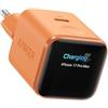 Anker Nano Caricatore iPhone da 45W con Smart Display, caricatore USB C, ricarica rapida, riconoscimento intelligente, modalità Care, design compatto, per iPhone 17/16/15, iPad, MacBook e Apple Watch