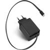 APKLVSR Caricatore USB-C da 65 W, con cavo retrattile da 60 cm, GaN PD a 3 porte, compatibile con iPhone 17/16/15, Galaxy S25/S24, iPad - Caricabatterie compatto retrattile, nero