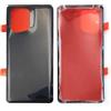 Generico Ricambio compatibile con OPPO FIND X5 PFFM10 CPH2307 Copri Batteria Ricambio Protezione Posteriore Back Cover Retro Scocca rigida vetro plastificato + biasesivo (Nero)