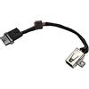 JINTAI Connettore Alimentazione Carica DC Power Jack Cavo per dell XPS 13 9343 9340 9350 9360/ P54G P54G001 P54G002 0P7G3 00P7G3 2oz02R5A00 56G02R5A00