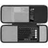 co2CREA Custodia rigida compatibile con Logitech POP ICON Combo, tastiera Bluetooth e mouse Combo (custodia bianca grafite)