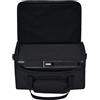 Yaowanguan Caso Borsa di tela con tracolla e tasche extra Custodie per Ultimate Ears HYPERBOOM Altoparlante Bluetooth portatile, caricabatterie, cavo, telefono e accessori (custodia nera)