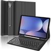 WINCHKING Custodia Tastiera per Samsung Galaxy Tab S10 Plus 2024, Tastiera Galaxy Tab S9/S9FE Plus 12.4, Cover Bluetooth Italiano Rimovibile Keyboard per Teblet Samsung S10+/S9+/S9 FE+ 12.4 Pollici, Nero