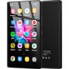 AHENOD Lettore MP3 da 96 GB con Bluetooth e WiFi, Lettore MP3 da 5 con Sistema Operativo Android 13, Lettore MP4 HD 1080P, Lettore Musicale con Spotify, Audible e Play Store Preinstallati
