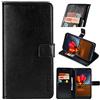 BELLA BEAR Cover per Wiko View 4/ View 4 Lite Flip Case in Pelle PU Premium Custodia Caso Custodie Cellulari per Wiko View 4/ View 4 Lite(Nero)